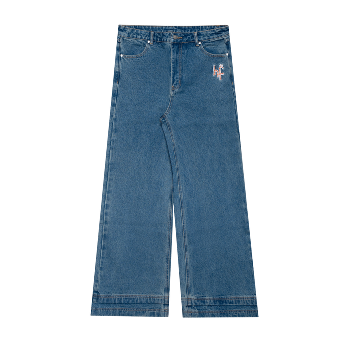 HF DOUBLE FLAPPED DENIM PANTS