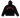 Fleece Hoodie Top - Black