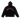 Fleece Hoodie Top - Black