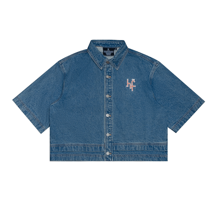 HF DOUBLE FLAPPED DENIM JACKET