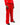 HF Velour Tracksuit Pant - Red