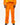 HF Velour Tracksuit Pants - Orange