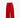 HF Velour Tracksuit Pant - Red